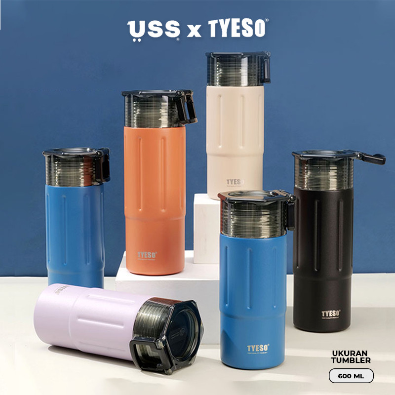 USS x Tyeso Tumbler Minum Premium Stainless Korea 600ml TS-8823