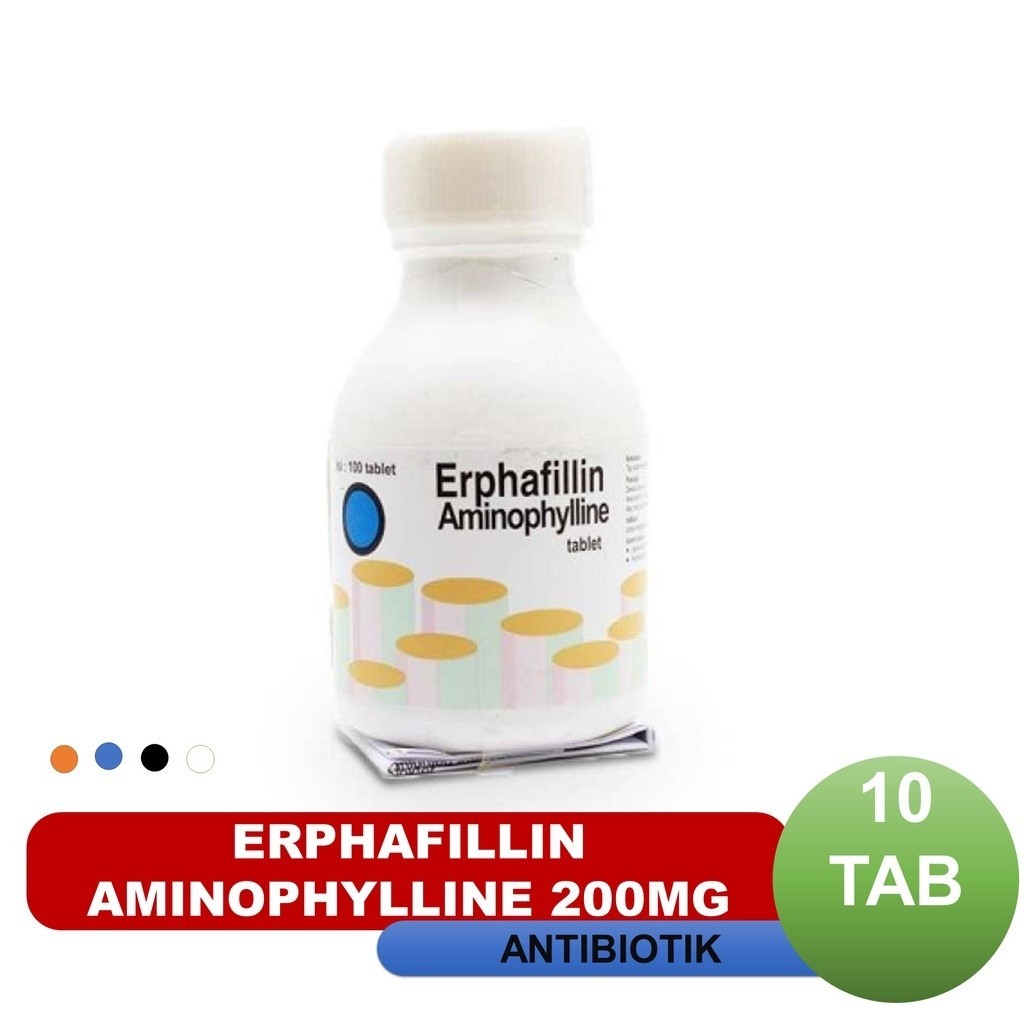 Erphafillin Aminophylline 200Mg 1 Tab