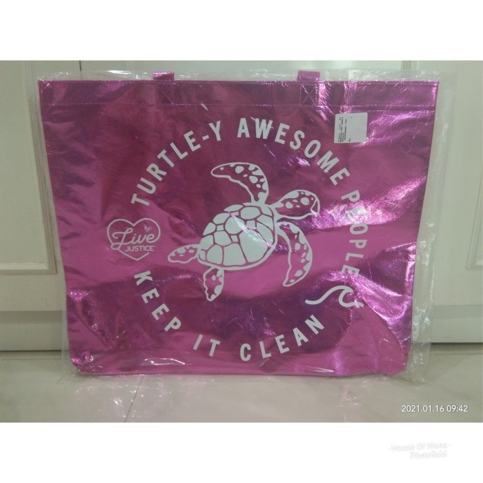 JUSTICE LIVE IRIDENCENT TOTE BAG - TAS TOTE JUSTICE