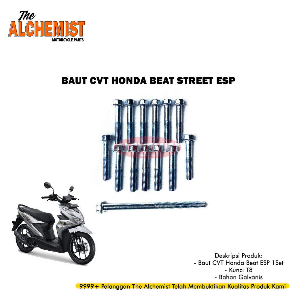 COD Baut CVT Beat Street / Baud Cover CVT Honda Beat Street eSP / Baut Baud CVT Honda Beat Street 1S
