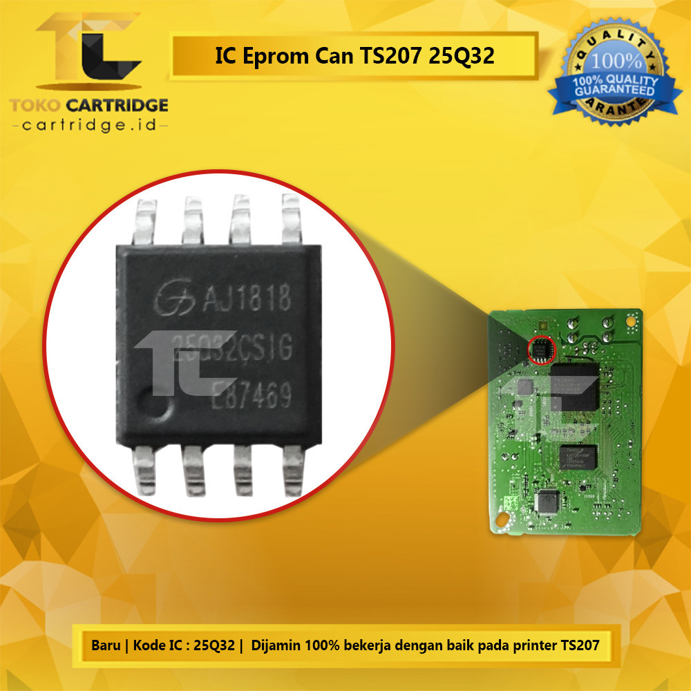 IC Eprom Canon TS207 IC Reset Counter TS-207 IC Eeprom TS 207