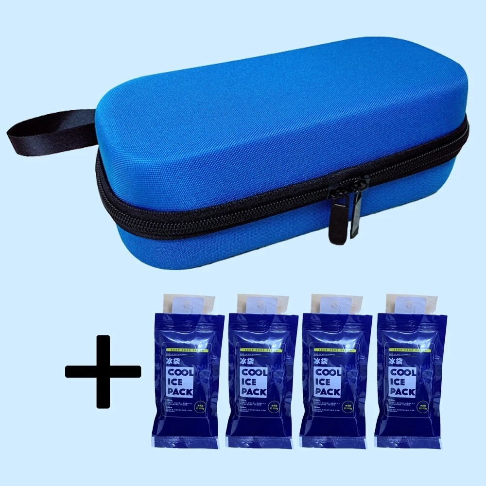 Medical Cooler Travel Pocket Packs Pouch Drug Freezer Box For Diabetes EVA Insulin Pen Case Cooling 