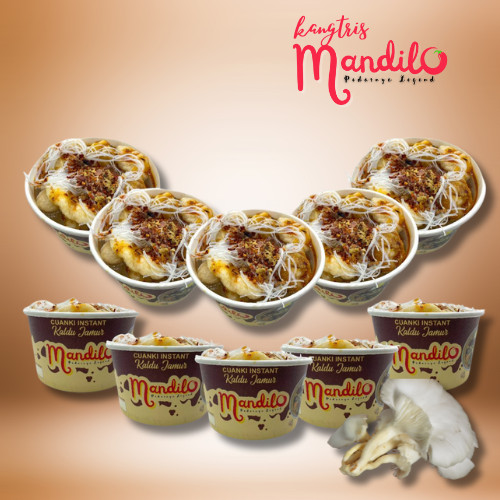 

Mandilo Bundling 10 Pcs - Cuanki Instant | Kaldu Jamur | Cuanki Siap Saji