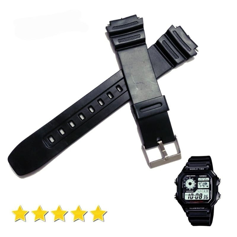 Tali jam tangan Skmei 1299 Strap Skmei 1299 tali jam tangan karet free pen