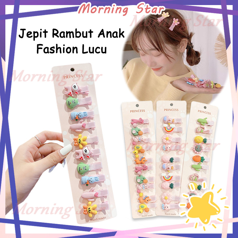 Jepit Rambut Anak Perempuan Lucu/Jepitan Hair Pin Gaya Korea Kids/Jepit Rambut Anak Korea Fashion Lu