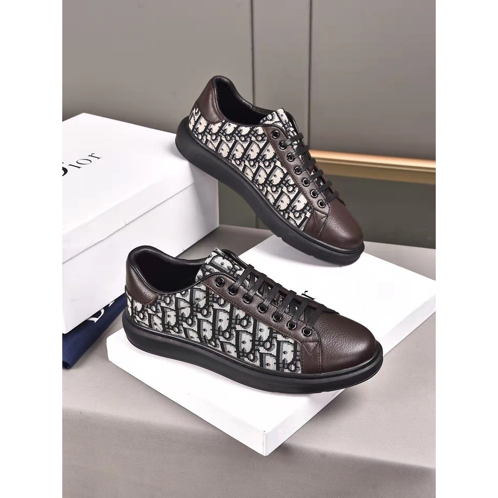 Original 2024 Sepatu kasual pria Dior fashion