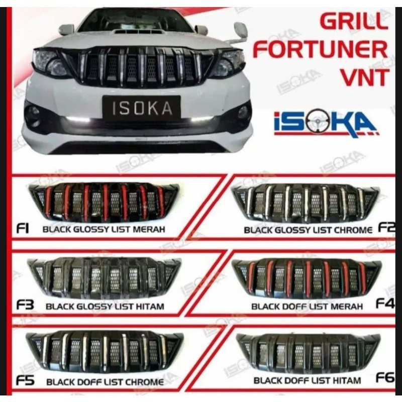 grill Fortuner vnt2012-2015