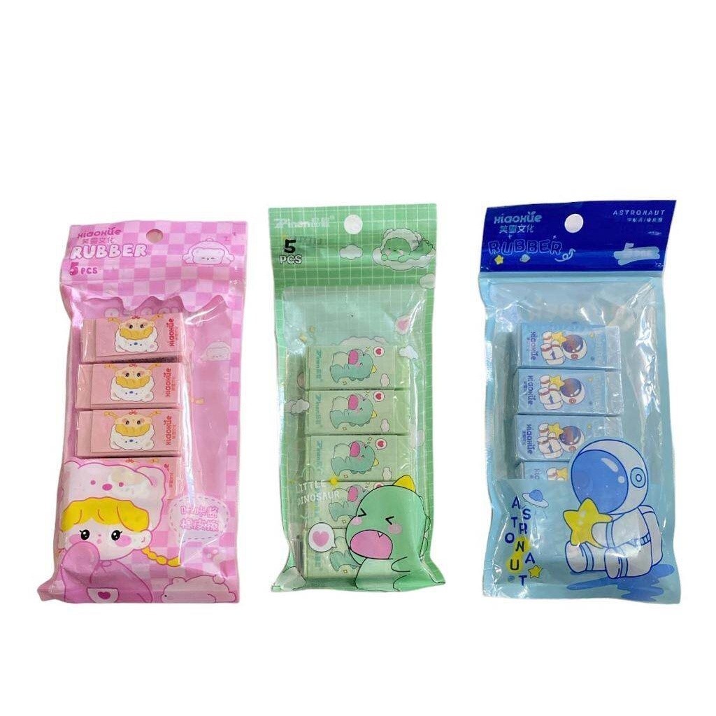 

Penghapus Karakter 1 SET Motif 2D Eraser Karakter 2D Lucu Keren