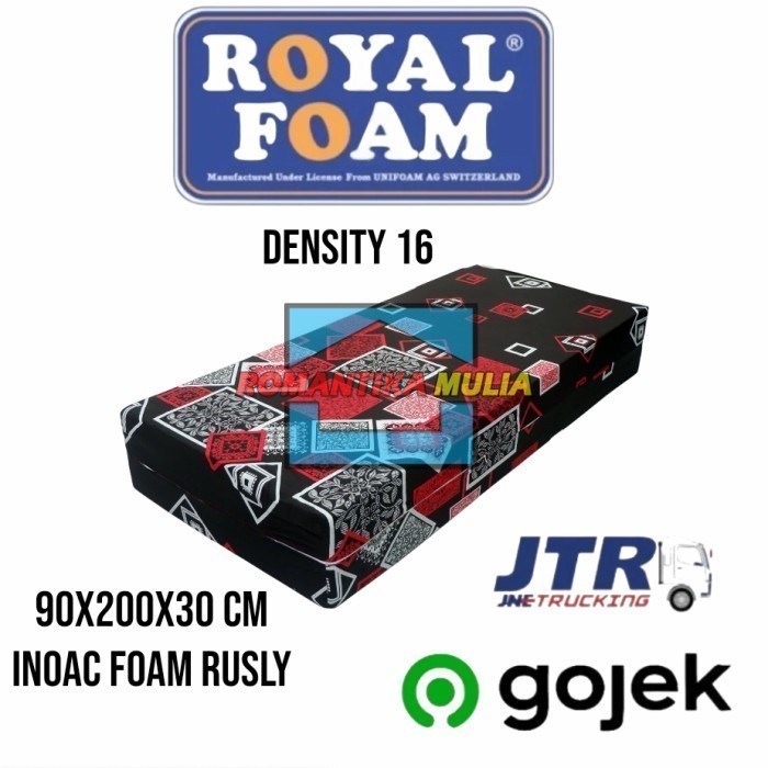 (SIAP KIRIM) kasur busa royal foam 90x200x30 cm garansi 5 tahun