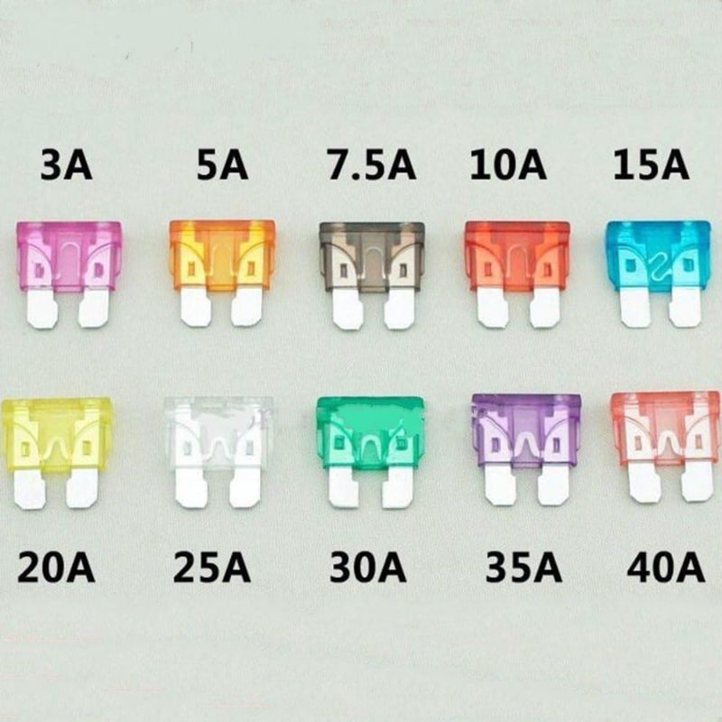 [ FURMOTOR ] 1 BH SKRING FUSE TANCAP STANDART 5A 7.5A 10A 15A 20A 25A 30A 35A BESAR SEKRING SEKERING