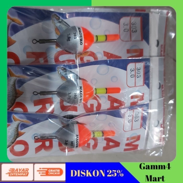 [KUALITAS TERBAIK] PROMO Pelampung maguro type 303 pelampung pancing bagus COD