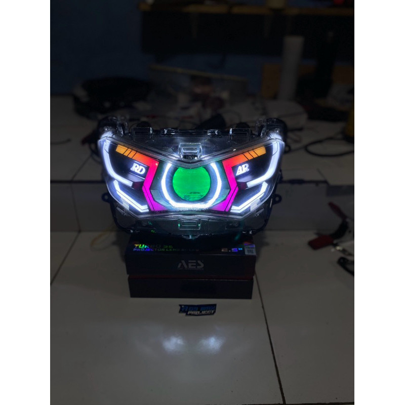 lampu depan biled new nmax