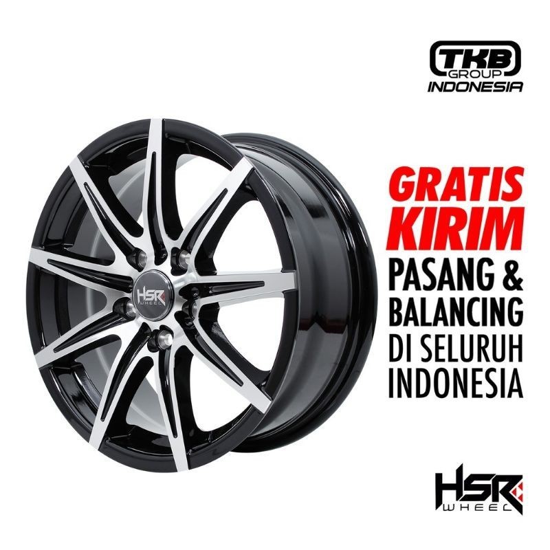 promo spesial Velg mobil HSR Ring 16 KCCX JD76 FC