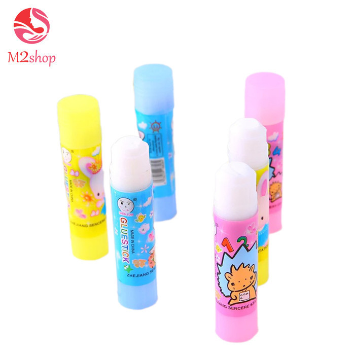 

Lem Perekat kertas Tangan Sekolah kantor batang mini glue stick 10g