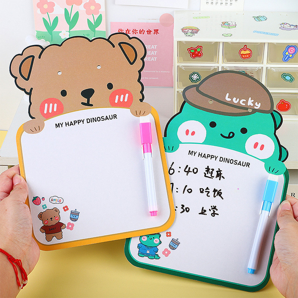 

Mainan Edukasi Papan Tulis Mini Anak Karakter Lucu Free Spidol Bisa Dihapus dengan Tali Gantung / Mini Board Toy Papan Tulis Anak Karakter M353