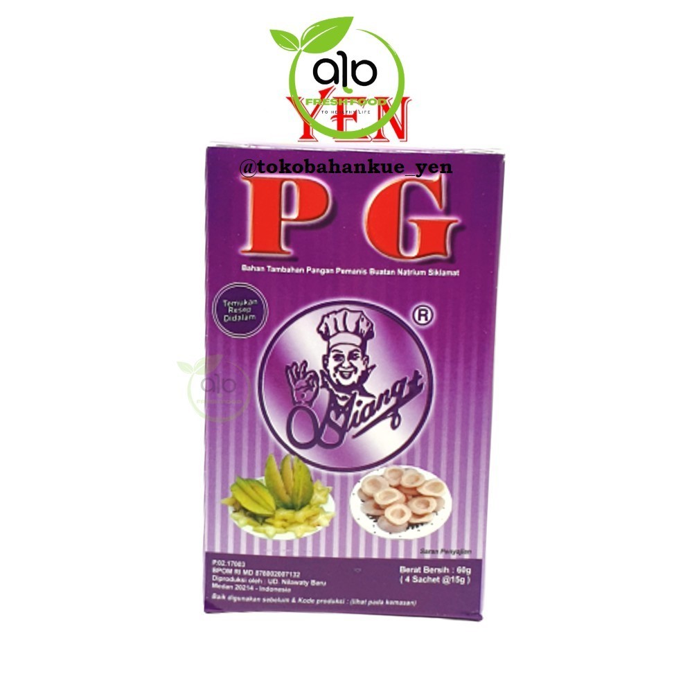 PG / Penggurih Spesial untuk Manisan Buah-Buahan 15 gr - ALO Fresh Food