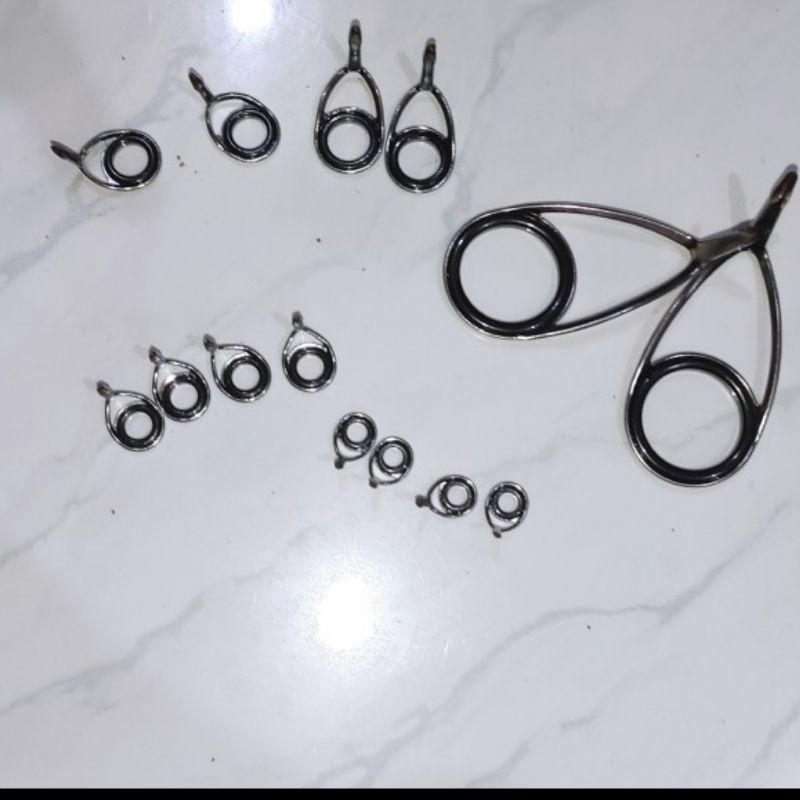 Cincin joran k series non fuji ring joran 6 8 10 12 16 20 25