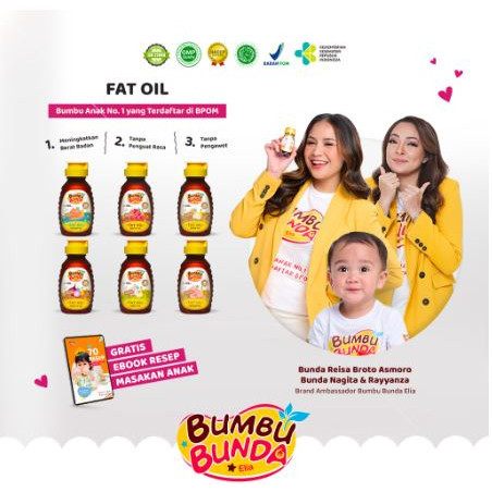 

Bumbu Bunda Elia - Wagyu Beef Fat Oil/Onion Fat Oil Minyak MPASI/Saus Tiram/Saus Teriyaki/Kecap Ikan 140ml/Minyak Wijen 150ml Non MSG Non Pengawet BB Booster MPASI