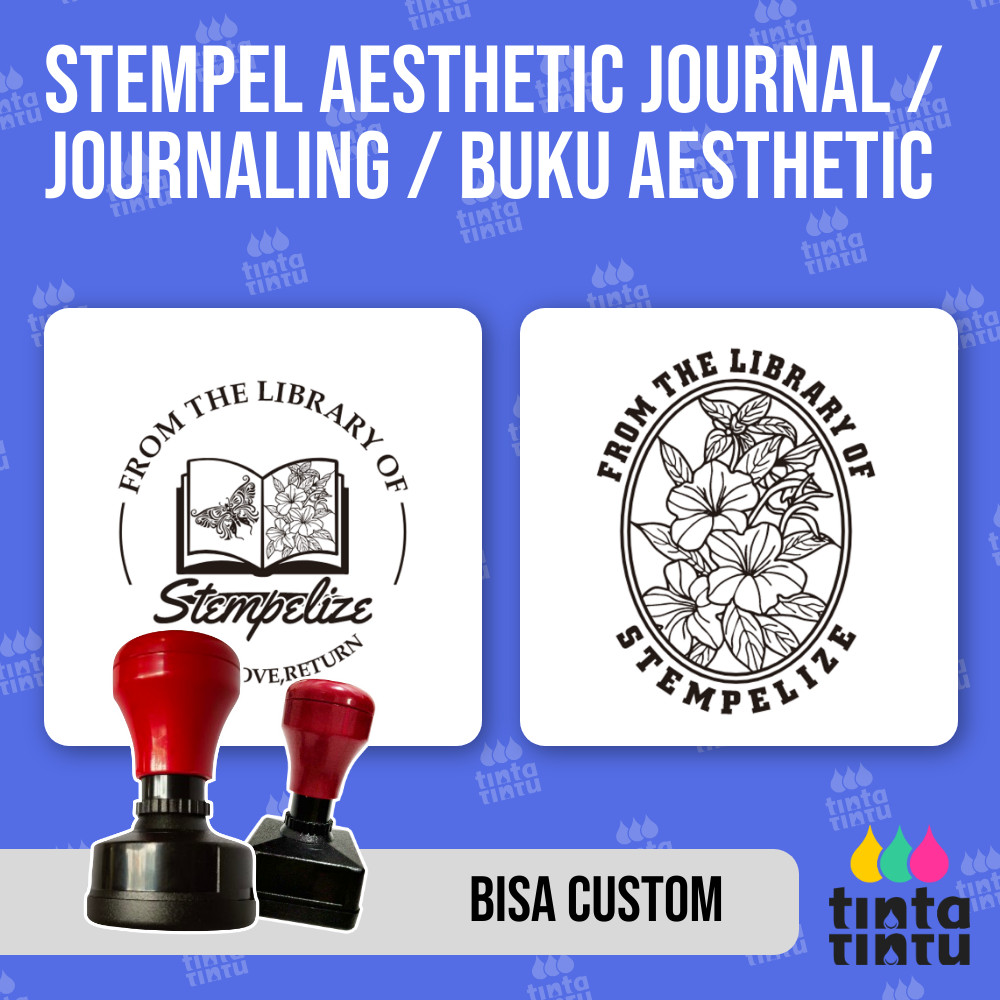 

Stempel Aesthetic Journal / Journaling / Buku Aesthetic