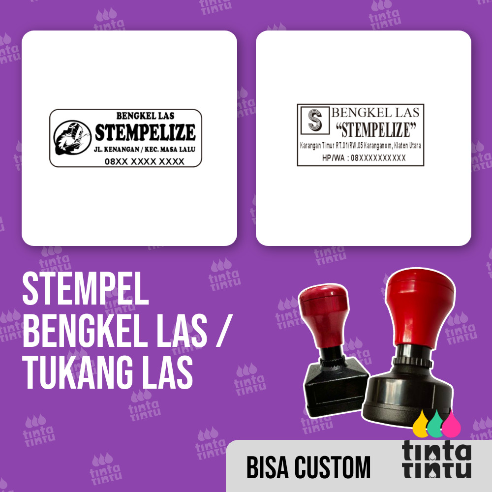Stempel Bengkel Las / Tukang Las