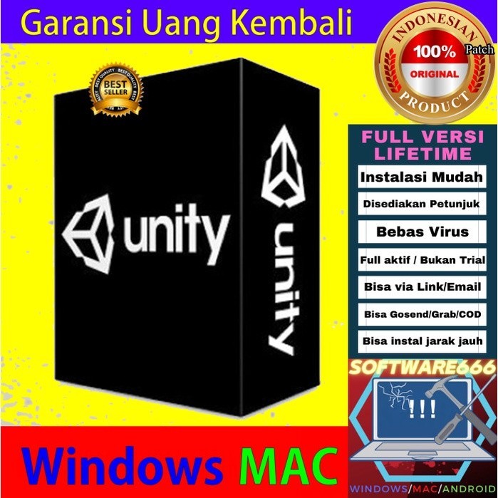 Software Pengembangan Game: Unity Pro 202 [WIN] - SOFTWARE - APLIKASI - PC
