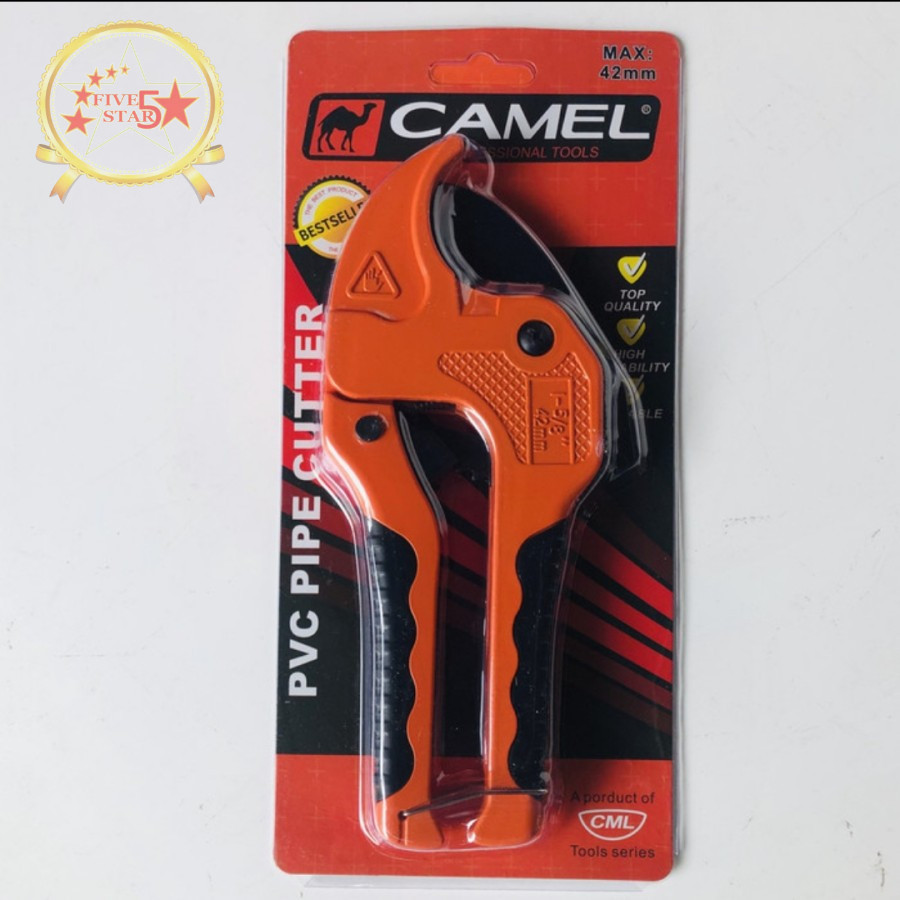 Gunting Pipa Camel Gunting Pipa Pvc 42mm Gunting Paralon Gunting Potong Pipa Camel Pemotong Pipa