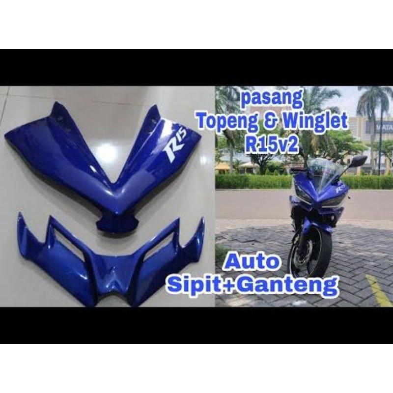 Topeng dan winglet r15 v1 v2