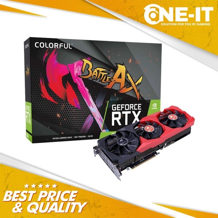 VGA Colorful GeForce RTX 3080 NB 10G LHR-V 10GB GDDR6X