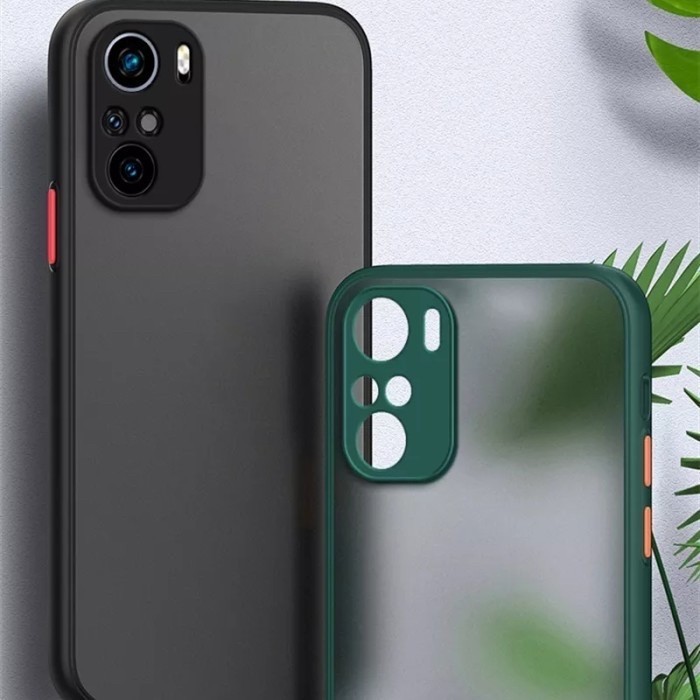 Mabel Mabel Case Xiaomi Redmi Note 10S Case Softcase AeRo - Hitam