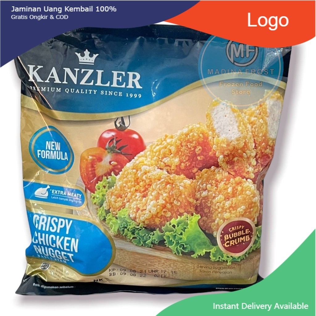 

KANZLER CRISPY CHICKEN NUGGET 450 GR