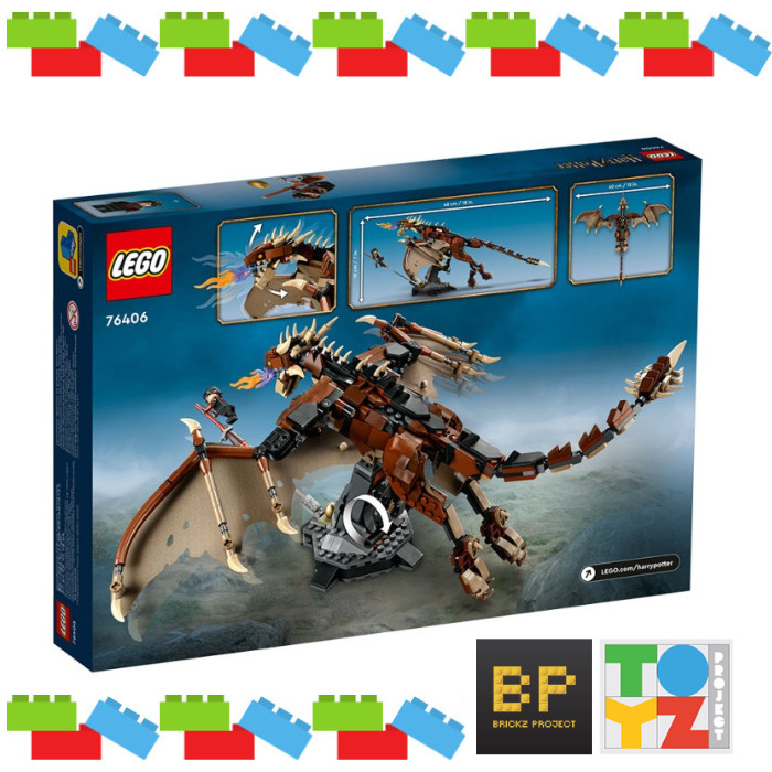 Lego 76406 Harry Potter Hungarian Horntail Dragon Ori TP Bali