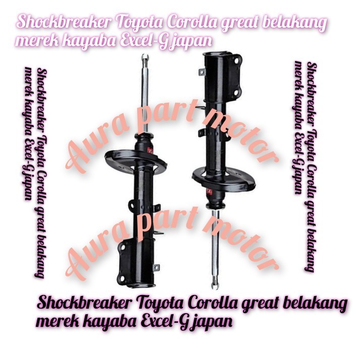 shockbreaker Corolla great/twincam belakang Merk kayaba Excel-G japan
