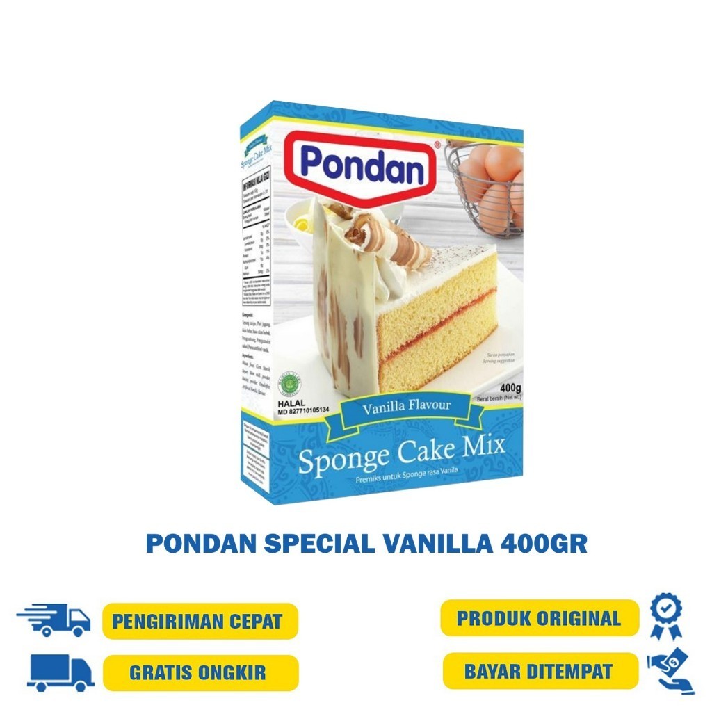 

PONDAN SPECIAL VANILLA 400 GR