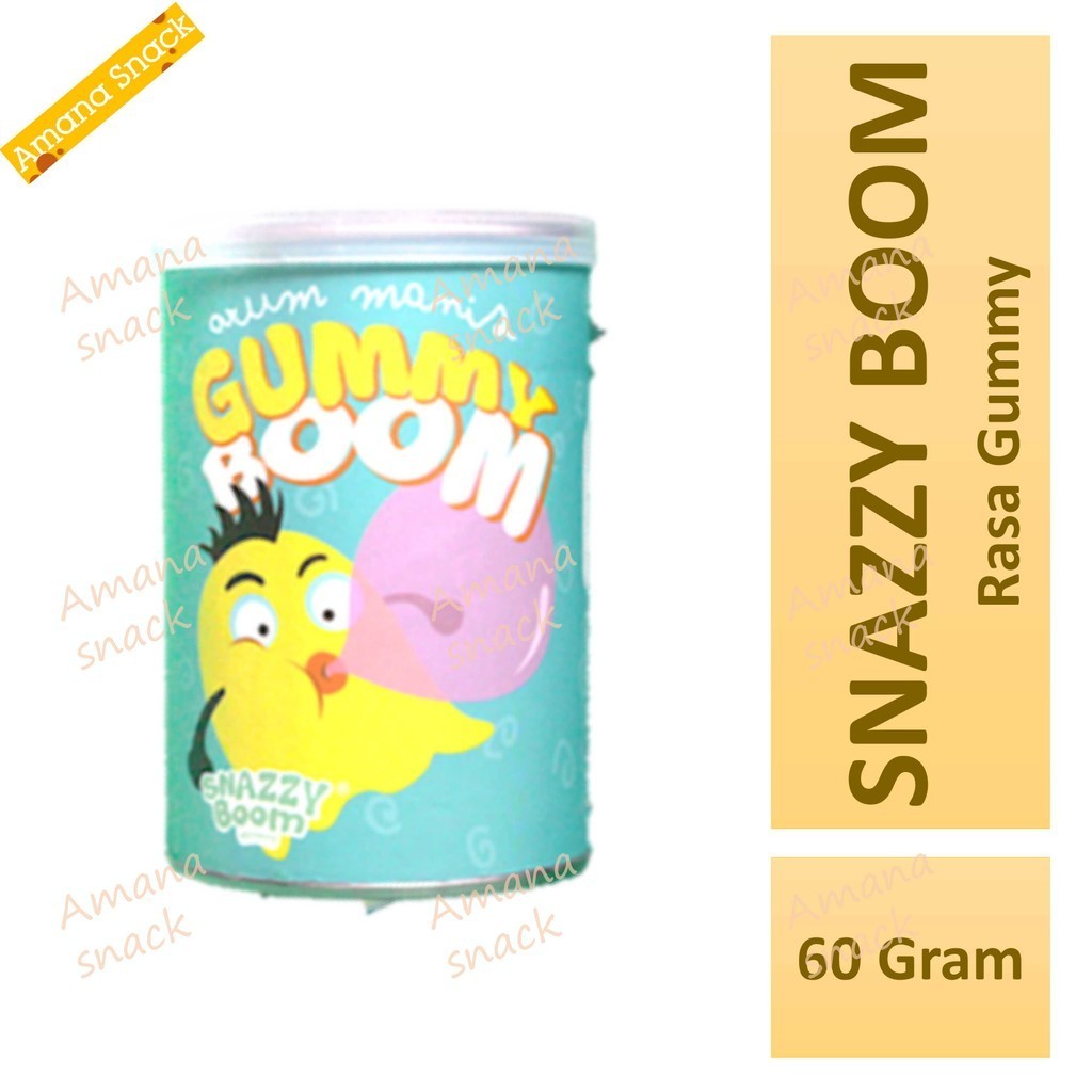 

SNAZZY BOOM Harum manis Gummy