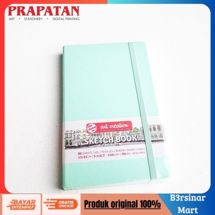 

[KUALITAS TERBAIK] Talens Art Creation Sketchbook 13x21cm 140gsm - Fresh Mint
