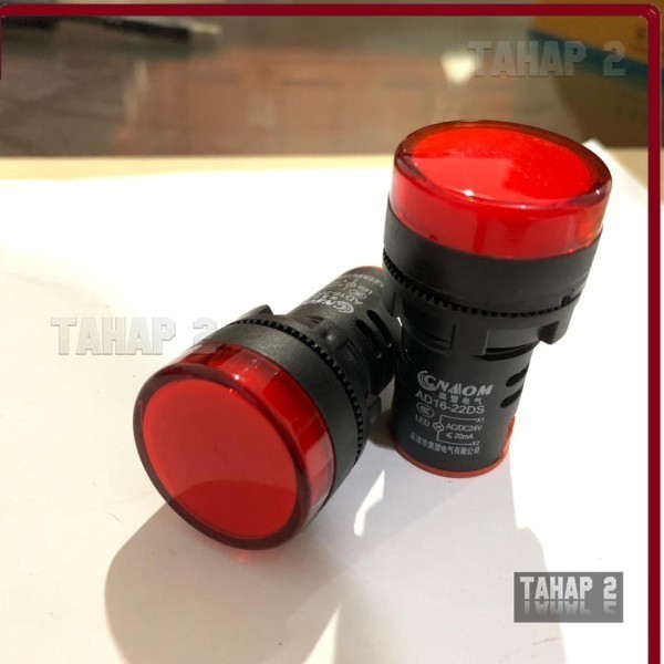 LAMPU INDIKATOR Pompa 220V AC POM MINI DIGITAL PERTAMINI PILOT LAMPU