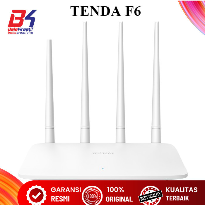 TENDA F6 Wireless N300 Home Router 5dBi