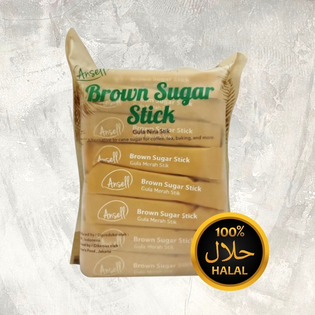 

Ansell Brown Sugar Stick 50 pcs