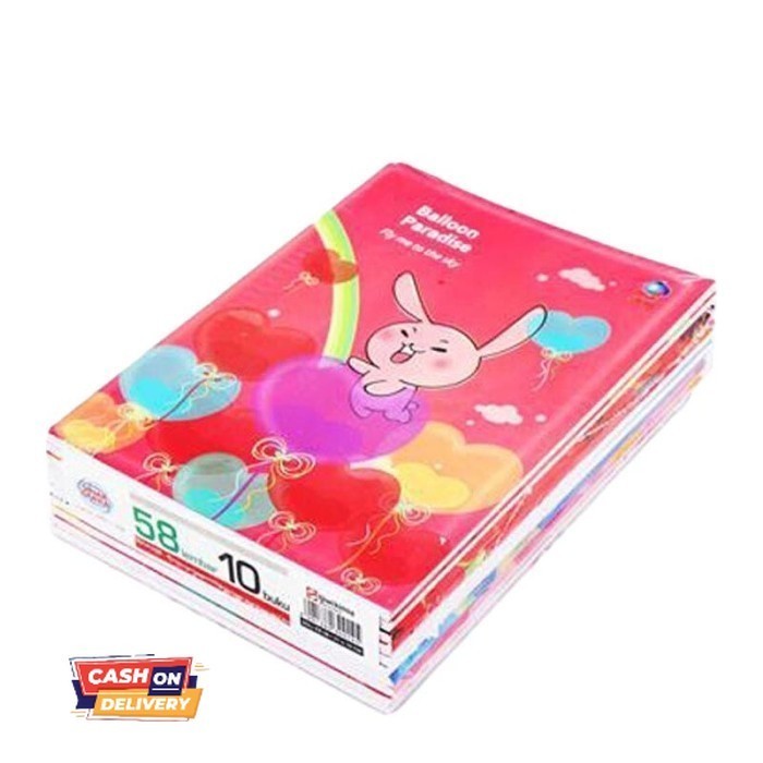 

✨LARIS✨ -Buku Tulis Sinar Dunia / SIDU / 58 Lembar TERMURAH - 1 Pak