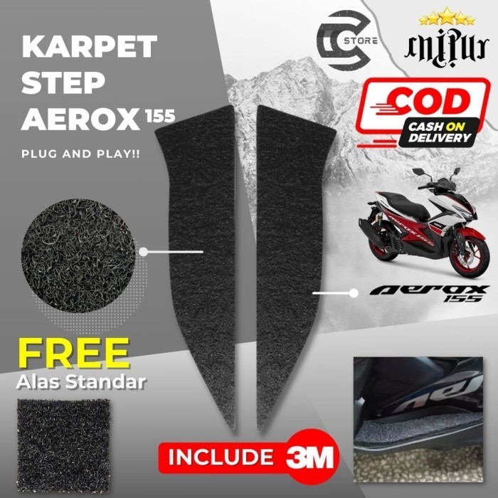 ORIGINAL Karpet Aerox 155 Old / Karpet Mie Aerox 155 Old / Aerox 155