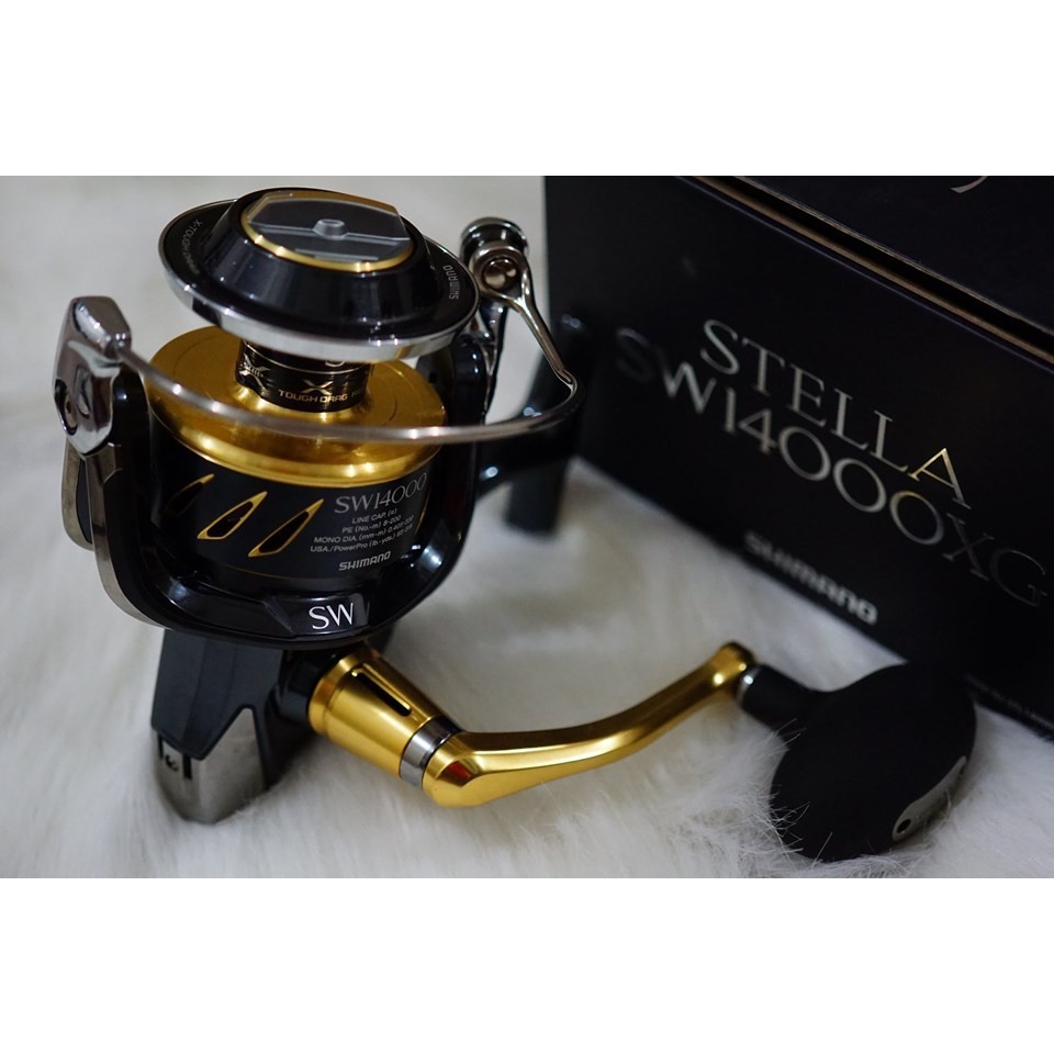 (SECOND) REEL PANCING SHIMANO STELLA SW 14000 XG 2014 MODEL Pusat Alat Pancing Berkualitas