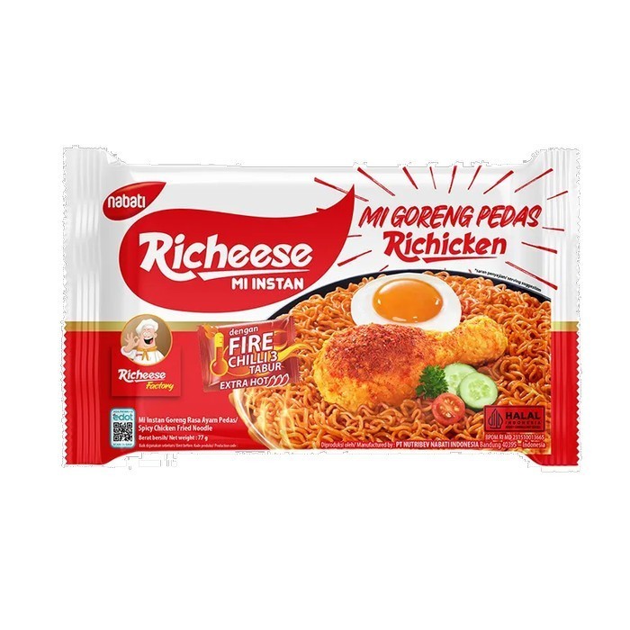 

Richeese Mie Goreng Richicken Lv3 77gr_1c40p