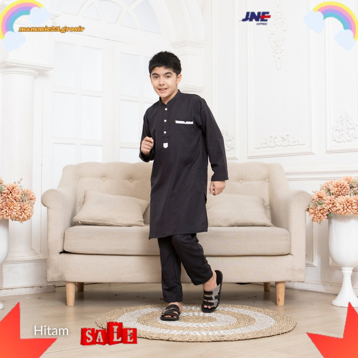 PROMO-KURTA PAKISTAN PREMIUM SET ANAK / KURTA SETELAN ANAK / KURTA ADAM ANAK - Coksu, 1