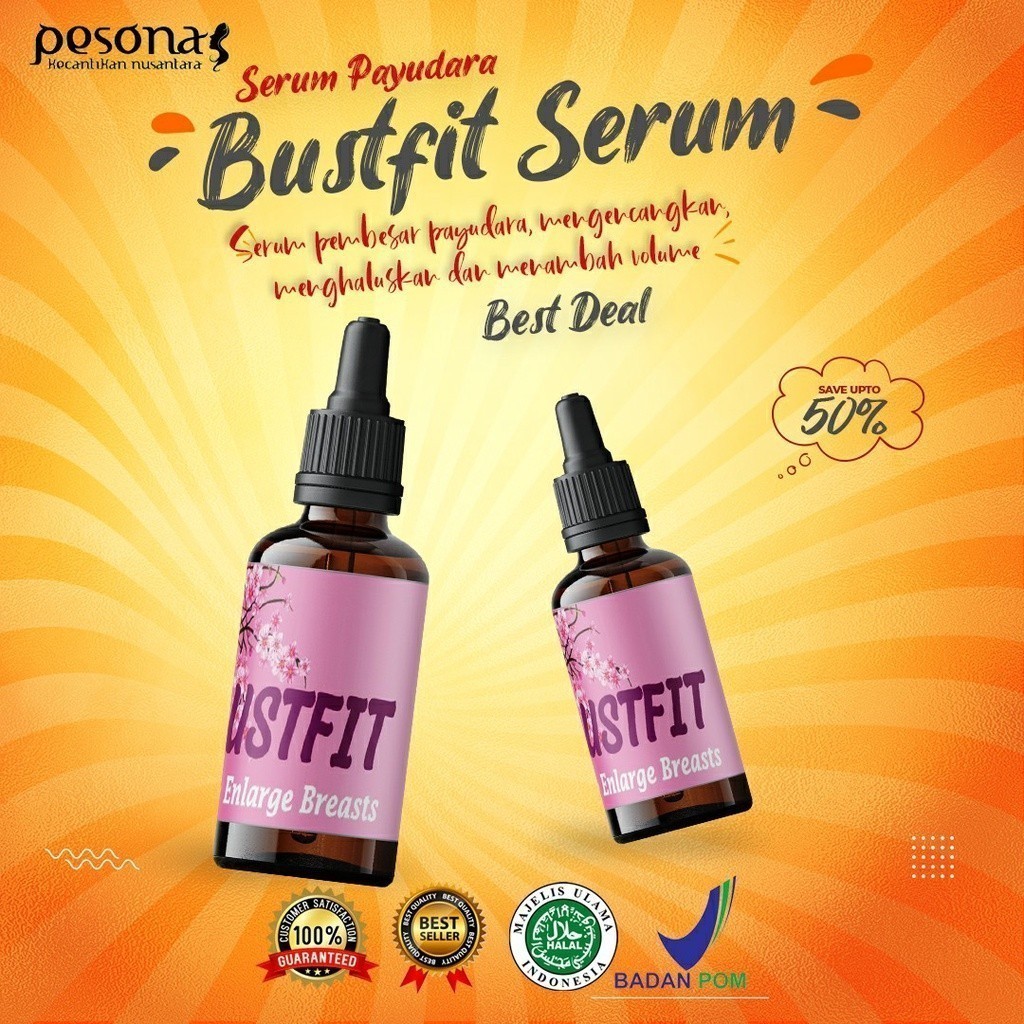 [BARU] PROMO... SERUM PEMBESAR PAYUDARA YANG CEPAT BUSRFIT BREAST SERUM OIL BPOM SERUM PEMBESAR PAYU