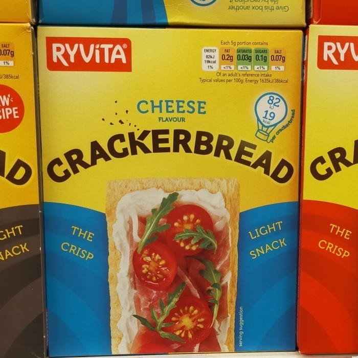 

ryvita cracked bread cracker Biscuit biskuit cheese keju 125gr