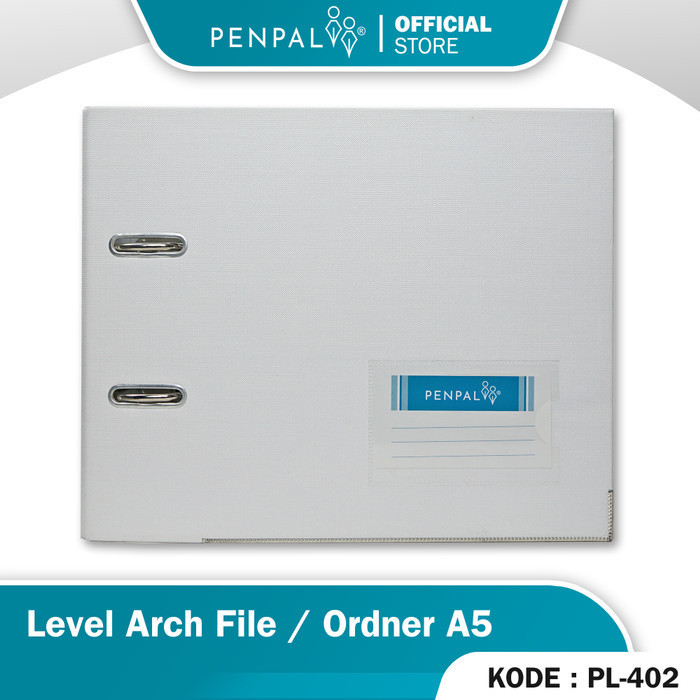

[KUALITAS TERBAIK] Penpal Lever Arch File / Ordner A5 PL-402 - Putih