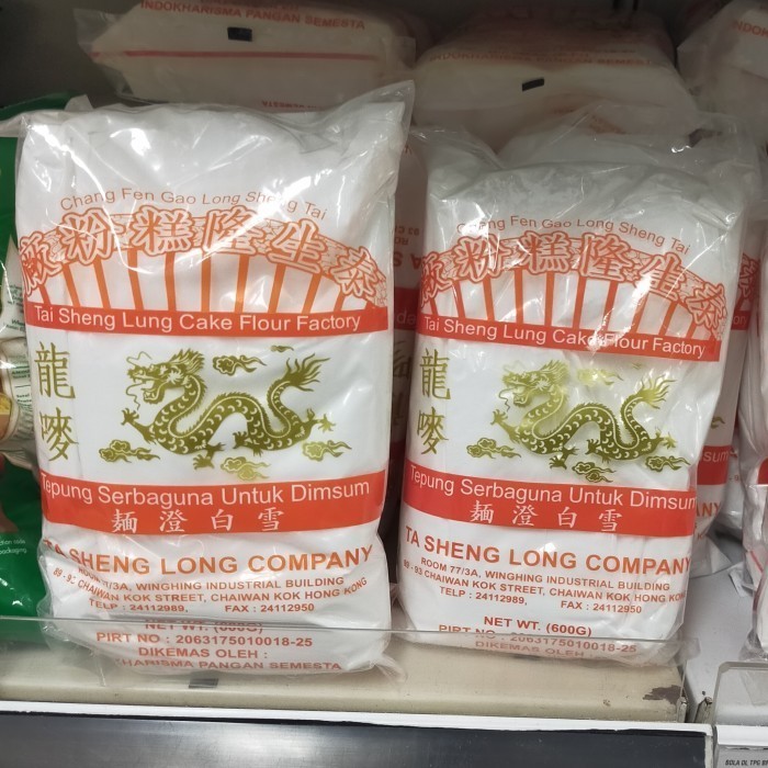 

tai Sheng lung cake flour 600gr tepung untuk dimsum