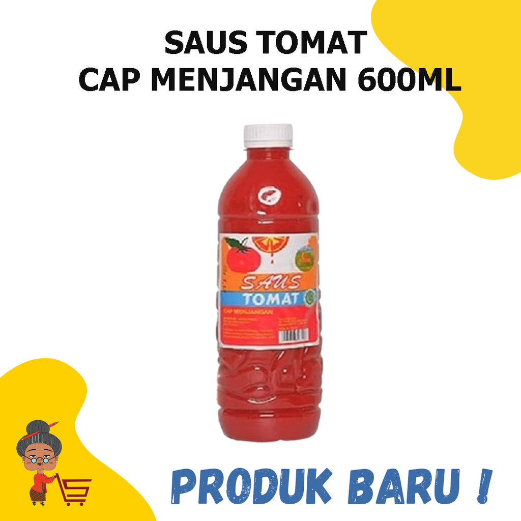 

SAUS TOMAT CAP MENJANGAN 600ml / SAUS TOMAT / SAUS NASI GORENG