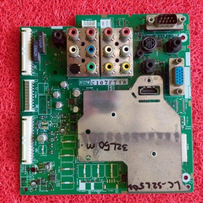 MB mainboard motherboard mesin tv LED Sharp LC 32L50M - LC32L50M