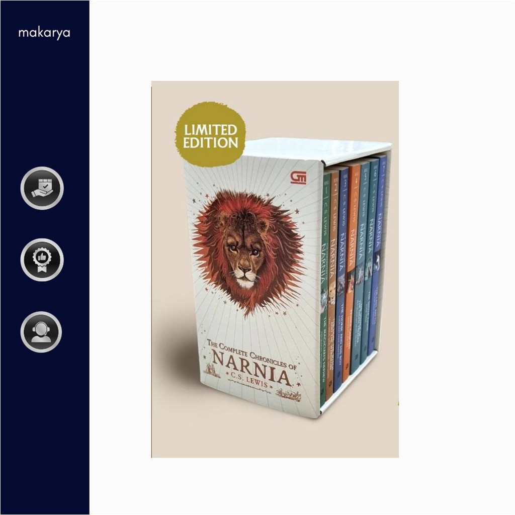 Novel Boxset The Chronicles of Narnia
